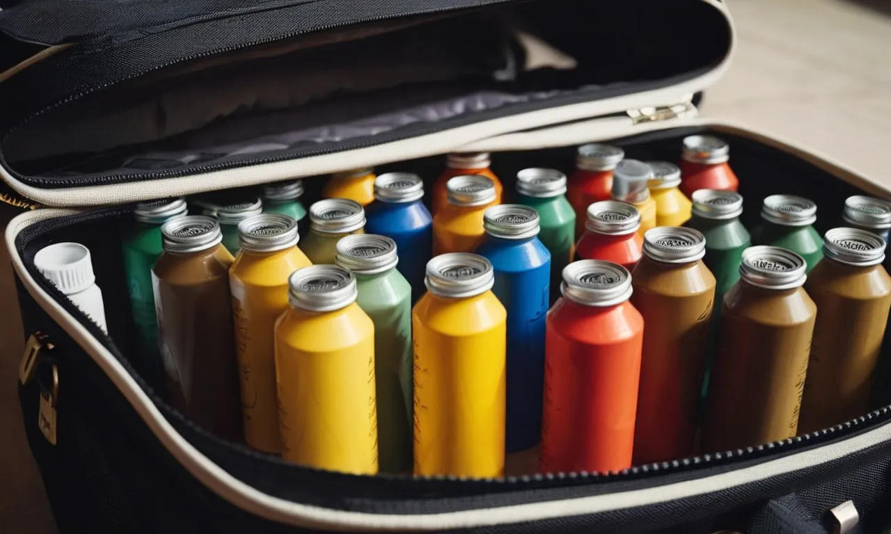 ¿Puedes llevar pintura acrílica en un avión? Una guía detallada