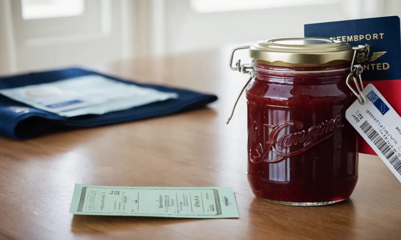¿Puedes llevar mermelada en un avión? Una guía detallada