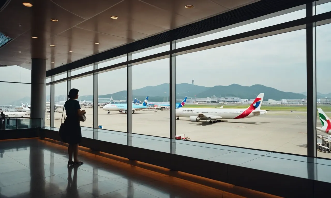 ¿Se puede salir del aeropuerto de Seúl durante una escala?
