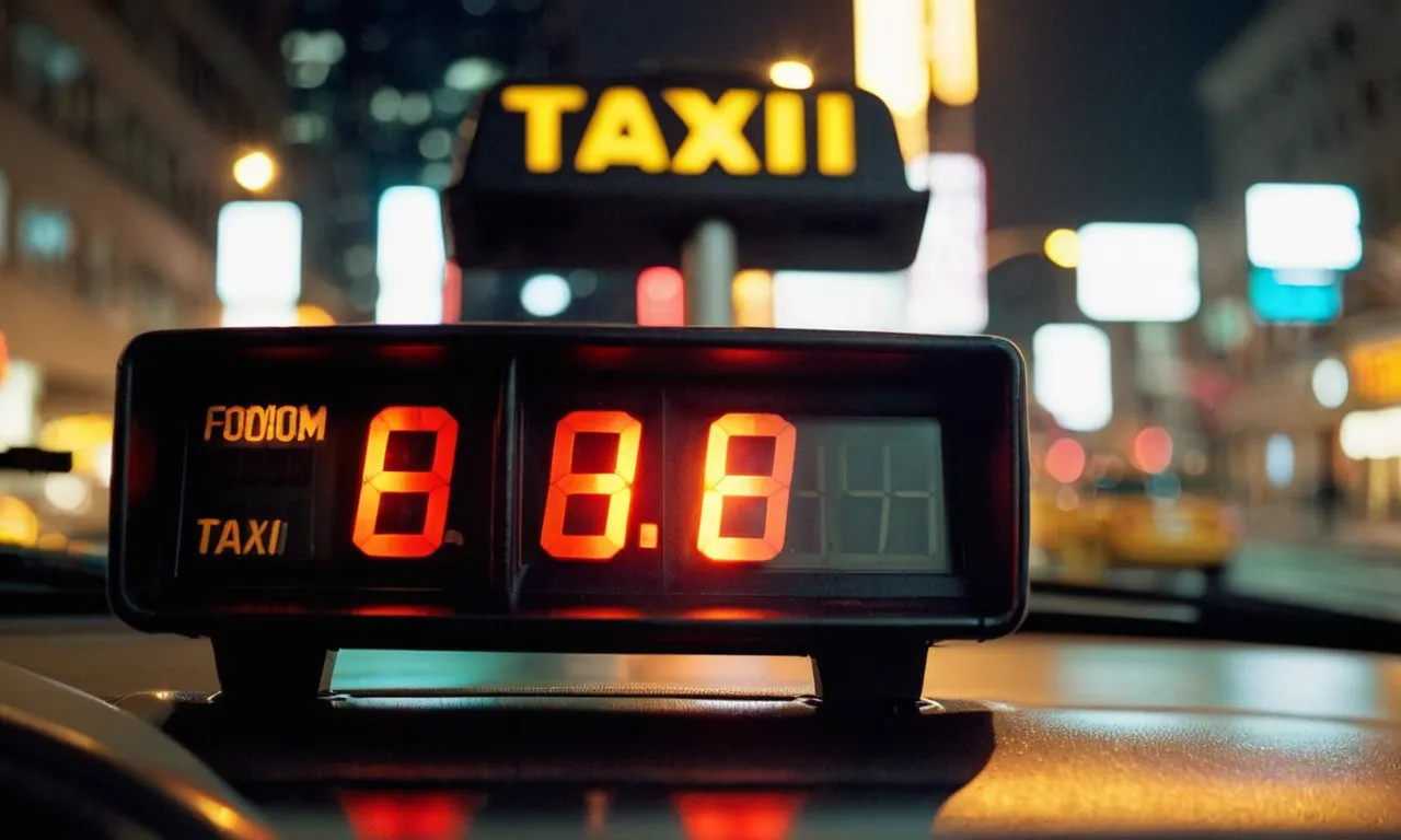 ¿Cómo funciona un taxi?