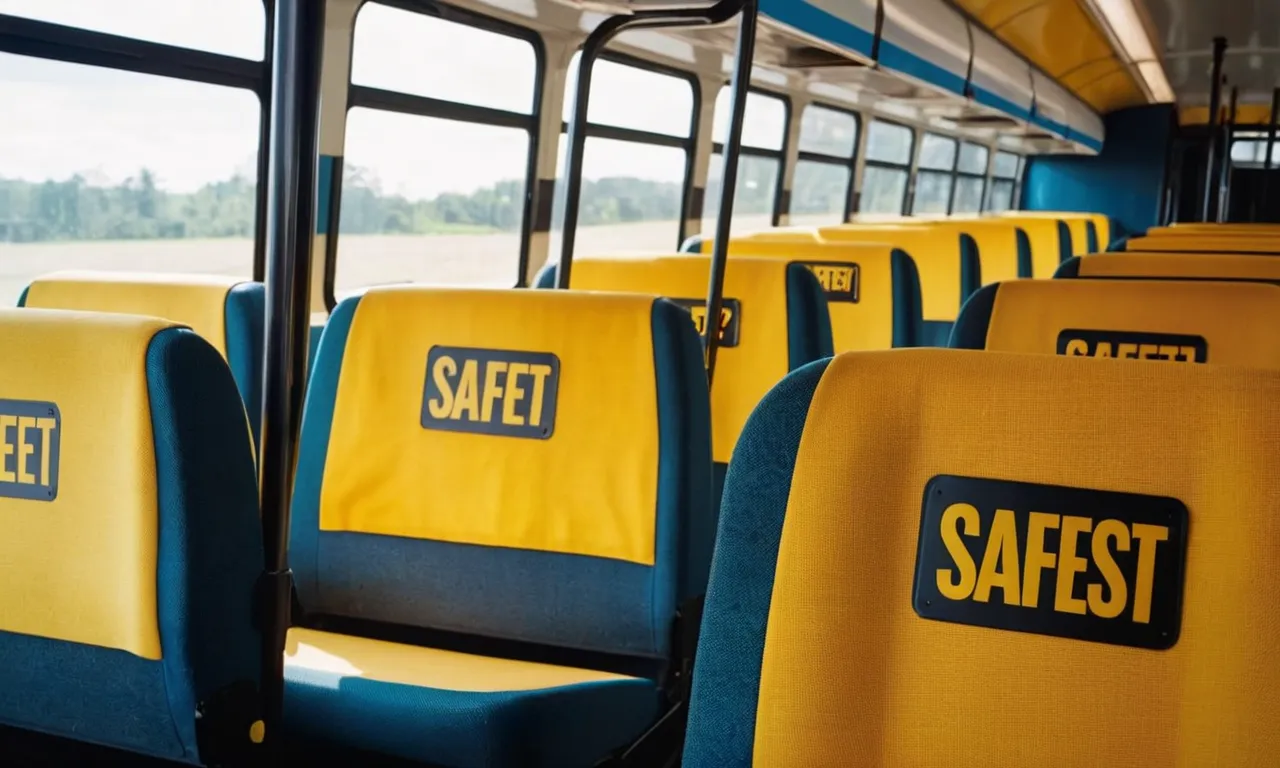 El asiento más seguro en el autobús: una guía detallada