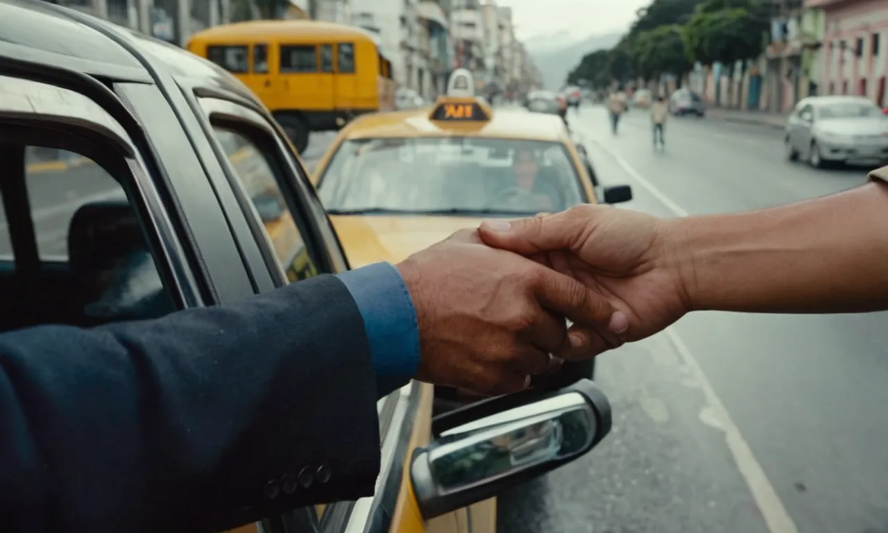 Una guía detallada para dar propina a los taxistas en Ecuador