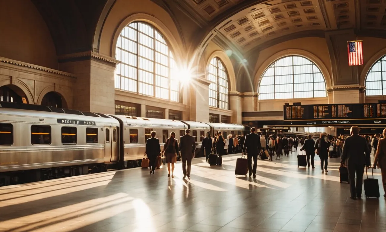 Desde Union Station en Washington DC hasta el Aeropuerto Nacional Reagan Desde Union Station en Washington DC hasta el Aeropuerto Nacional Reagan