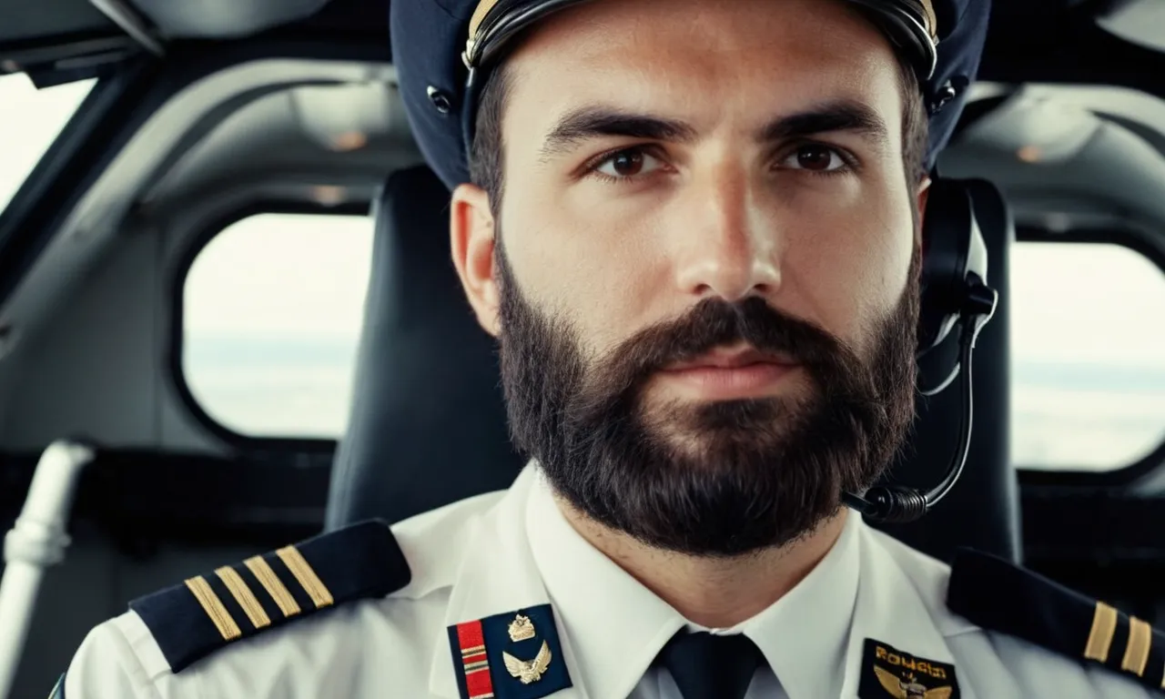 ¿Se permite que los pilotos de aerolíneas tengan barba? Todo lo que necesitas saber