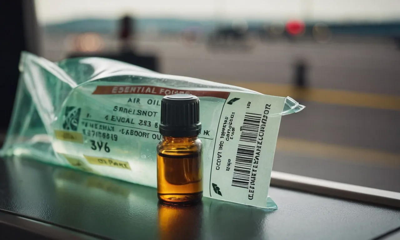 ¿Se pueden llevar aceites esenciales en un avión? Todo lo que necesitas saber