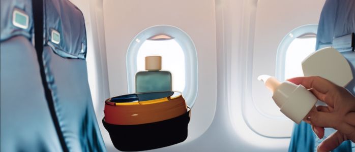 ¿Se pueden llevar productos para el cuidado de la piel en un avión?