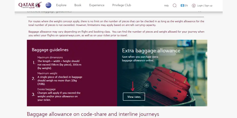 ¿Puedo comprar equipaje adicional con Qatar Airways? ¿Puedo comprar equipaje adicional con Qatar Airways?