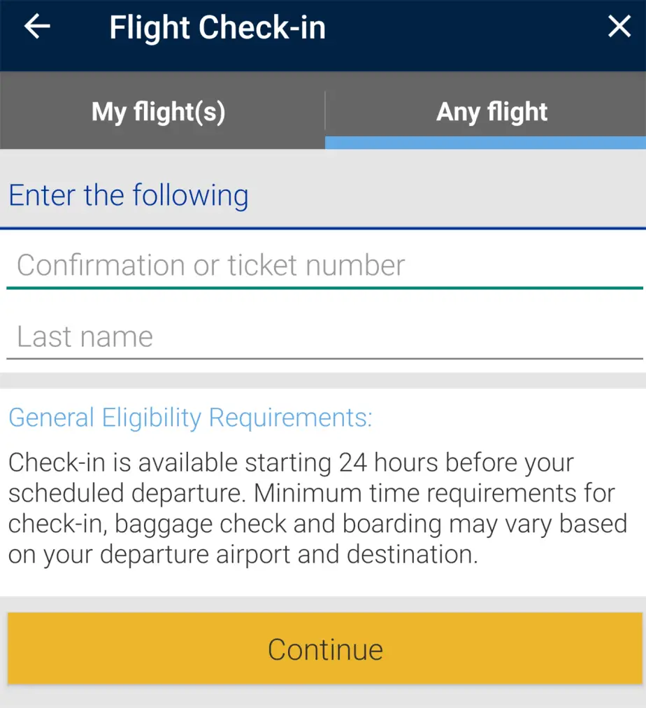 ¿Cómo hago el check-in para un vuelo de United Airlines? paso a paso