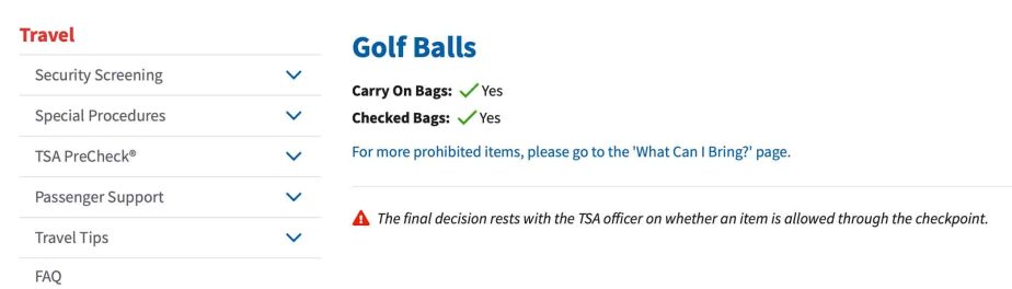 ¿Puedes llevar pelotas de golf en un avión? 2024 ¿Puedes llevar pelotas de golf en un avión? 2024