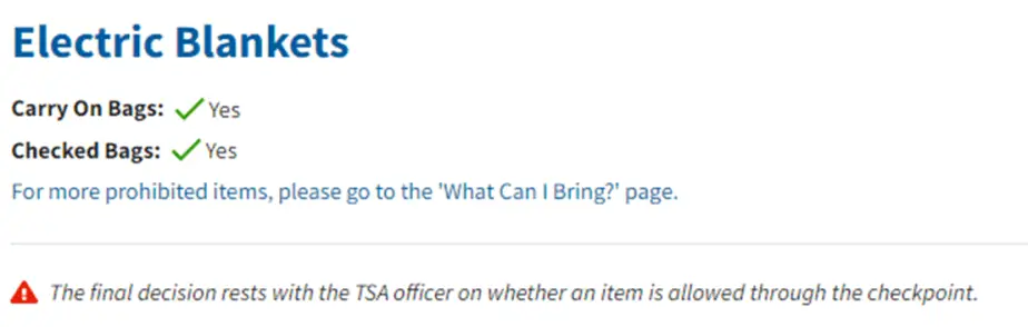 ¿Podrás llevar una manta en un avión en 2024?