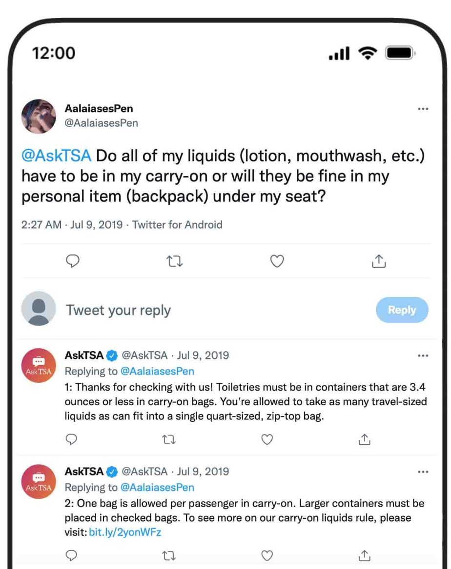 ¿Se puede llevar enjuague bucal en un avión? 2024