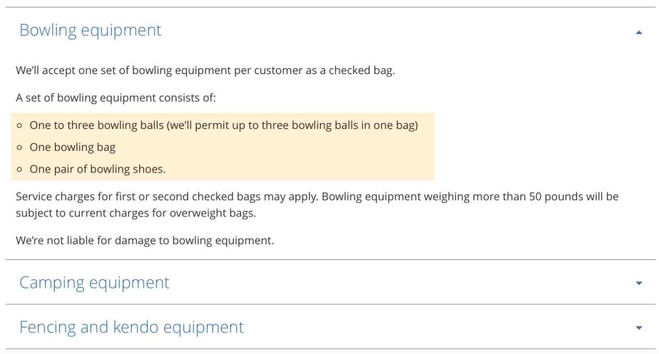 ¿Puedo llevar bolas de bolos en un avión? Reglas de la TSA 2024