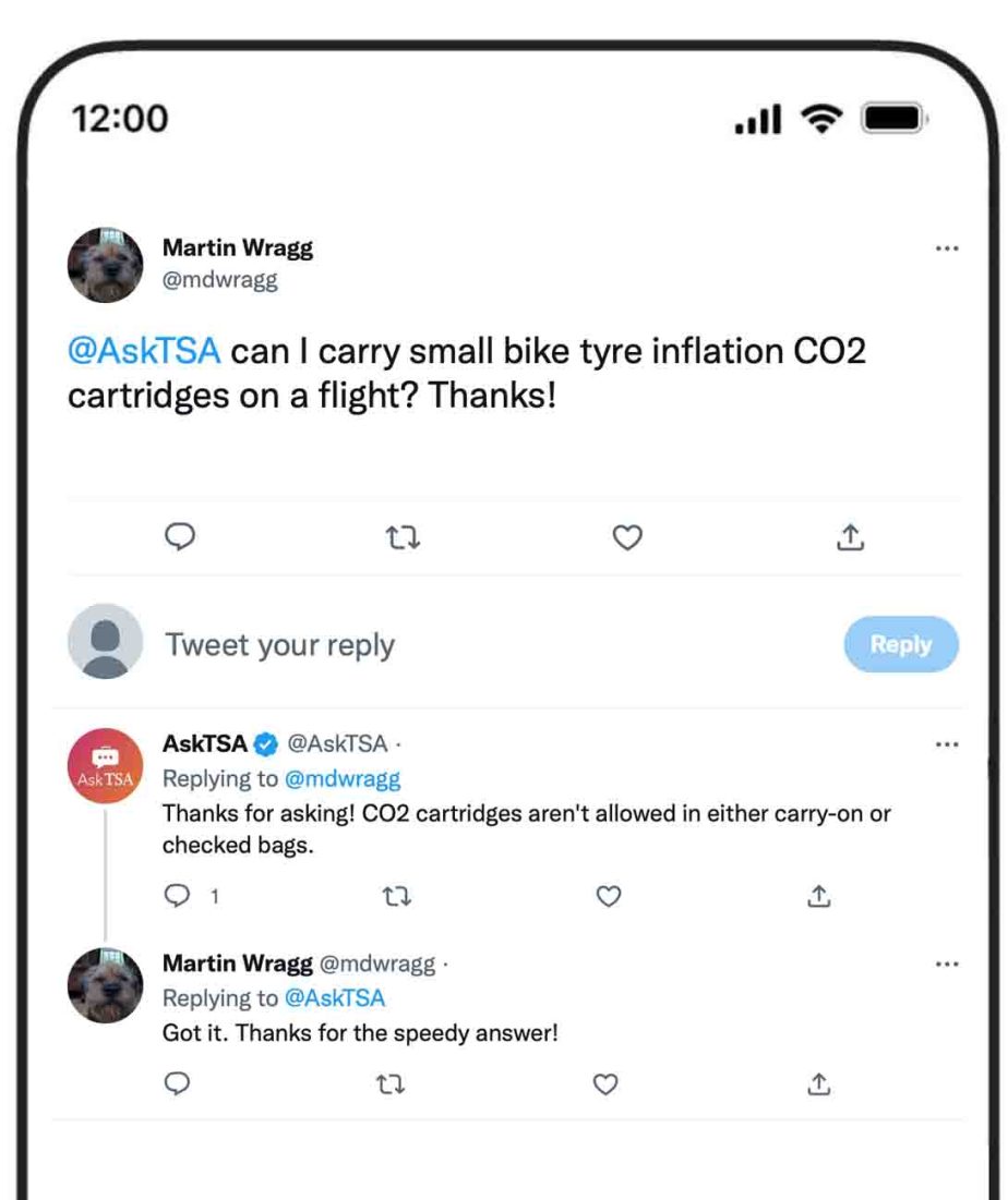 ¿Se pueden llevar cartuchos de CO2 para bicicletas en un avión? 2024