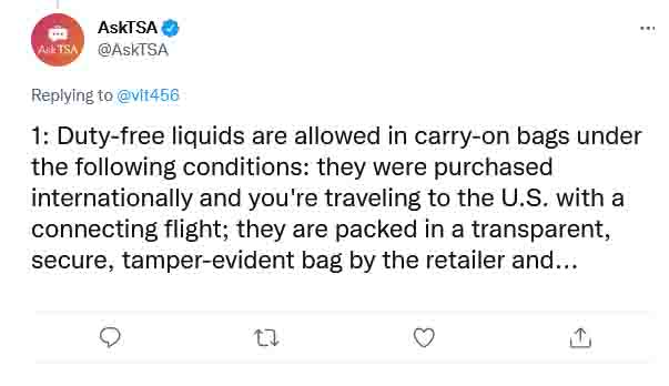 ¿Se permiten 4 OZ en el avión? (Tenga en cuenta las reglas de la TSA)