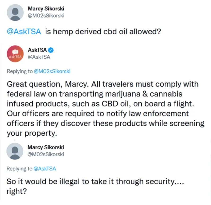 ¿Puedo llevar aceite de CBD en mi equipaje facturado? 2024 ¿Puedo llevar aceite de CBD en mi equipaje facturado? 2024