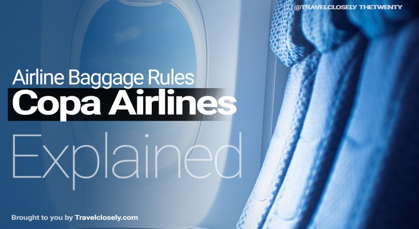 ¿Qué tan estrictos son los tamaños de equipaje de mano en Copa Airlines? 2024
