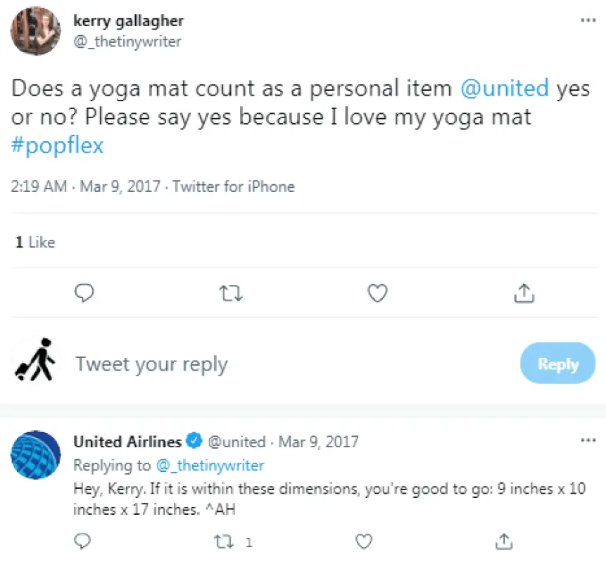 ¿Una estera de yoga cuenta como equipaje de mano? ¿Una estera de yoga cuenta como equipaje de mano?
