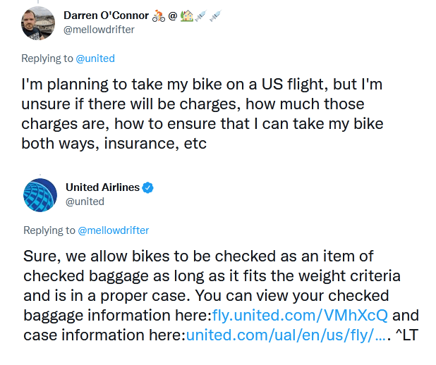 ¿Puedes facturar una bicicleta en un avión? Subir en bicicleta a un avión