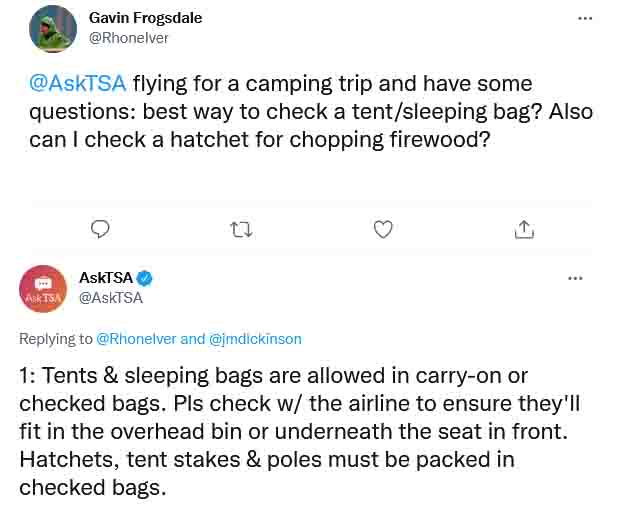 ¿Se podrá llevar un saco de dormir en un avión en 2024?