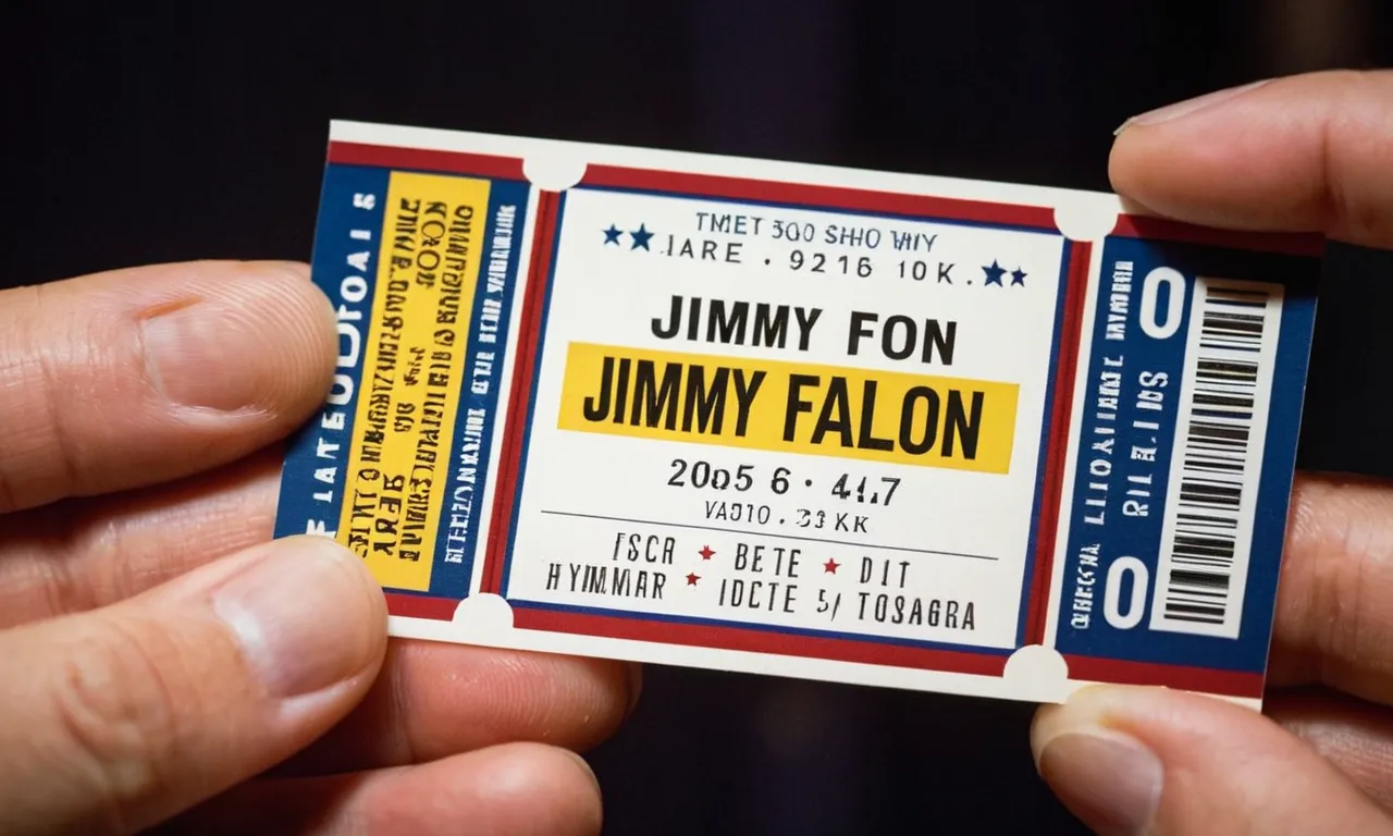 ¿Cuánto cuestan las entradas de Jimmy Fallon en 2023?