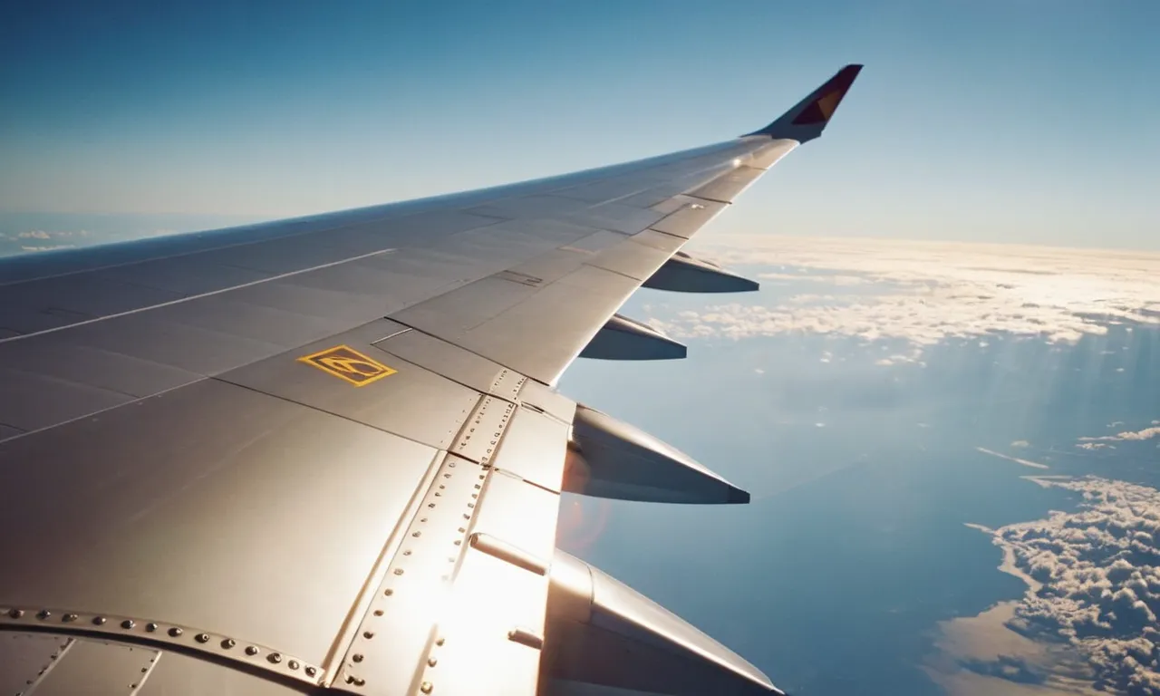 Partes del ala de un avión y cómo funcionan.