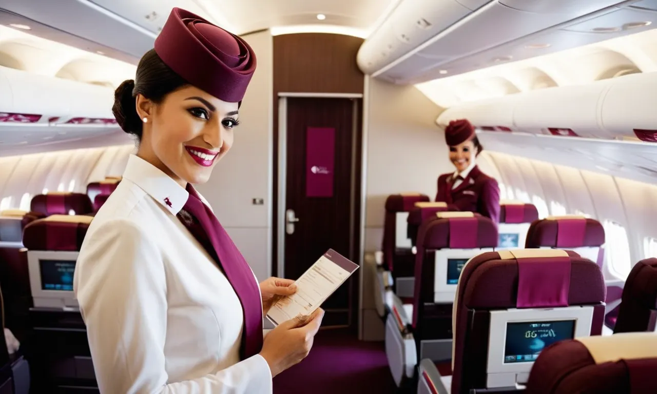 Salario y beneficios de los asistentes de vuelo de Qatar Airways en 2023
