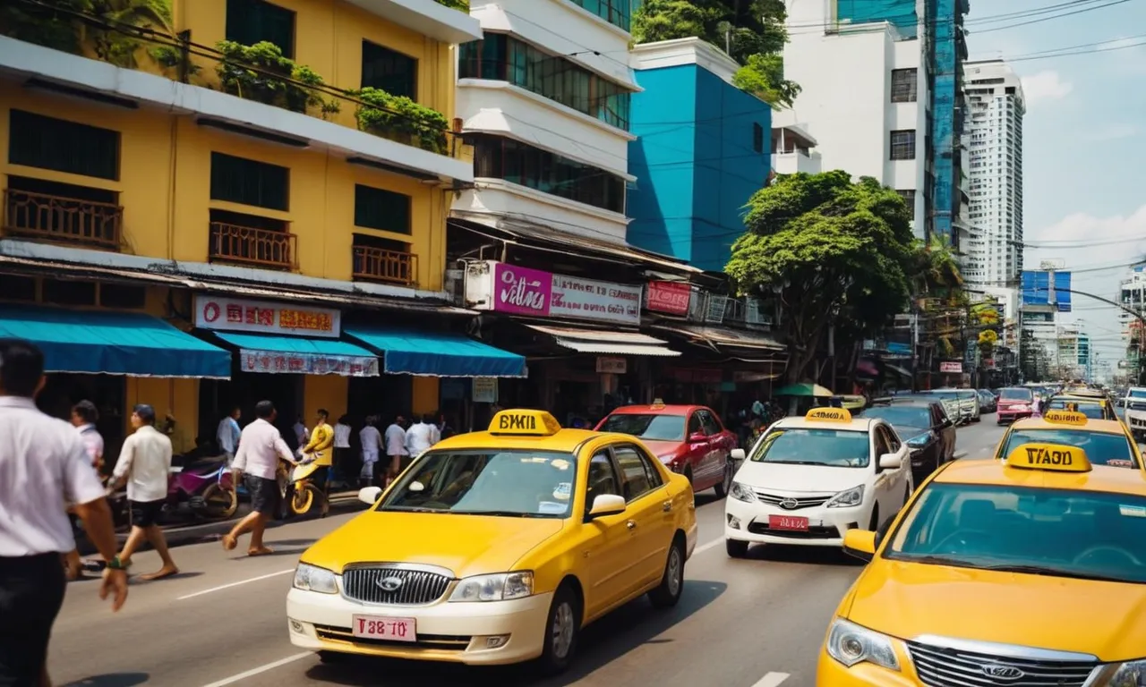 Cómo tomar un taxi de Bangkok a Pattaya