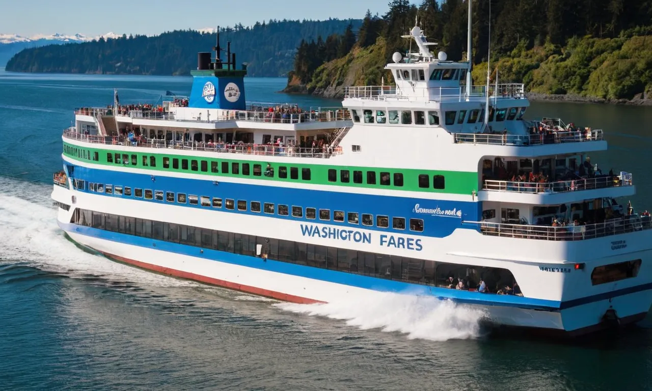 Tarifas de ferries del estado de Washington: una guía completa