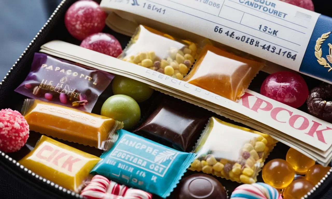 ¿Puedes llevar dulces en un avión? Una guía detallada