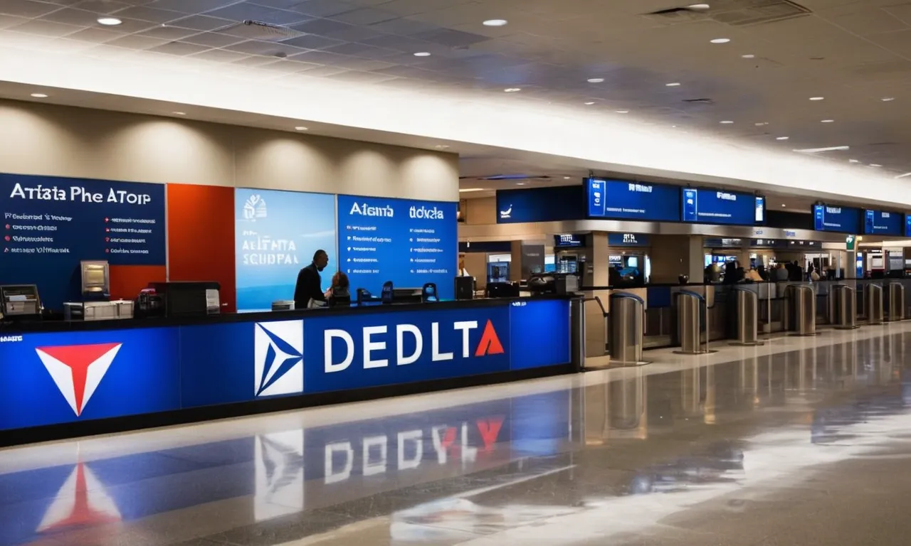 Todo lo que necesita saber sobre la mesa de ayuda de Delta en el aeropuerto de Atlanta