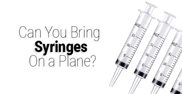 ¿Puedes llevar jeringas en un avión? 2024 ¿Puedes llevar jeringas en un avión? 2024