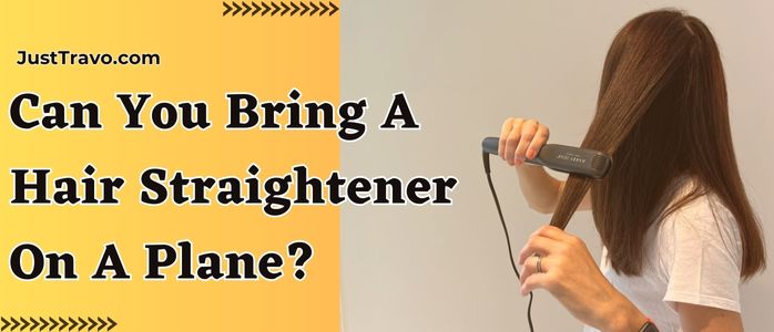 ¿Se puede llevar una plancha de pelo en un avión?