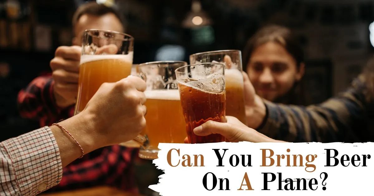 ¿Puedes llevar cerveza en un avión? Una guía sencilla para viajar con cerveza