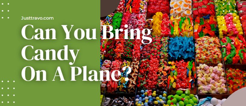 ¿Puedes llevar dulces en un avión?