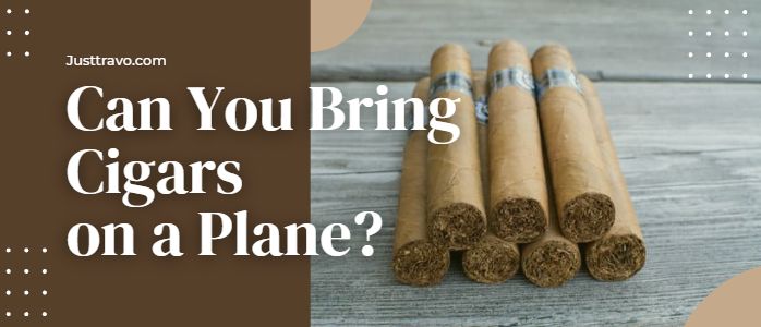 ¿Puedes llevar puros en un avión? Viajar con cigarros