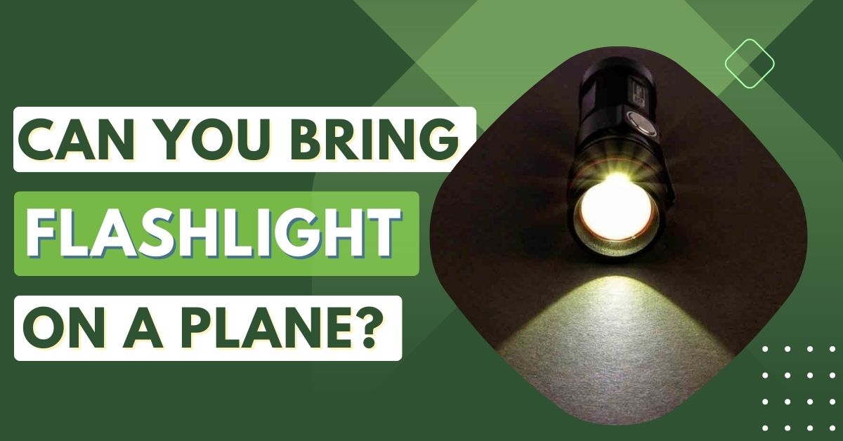 ¿Puedes llevar una linterna en un avión? Arrojando luz sobre las reglas de la TSA