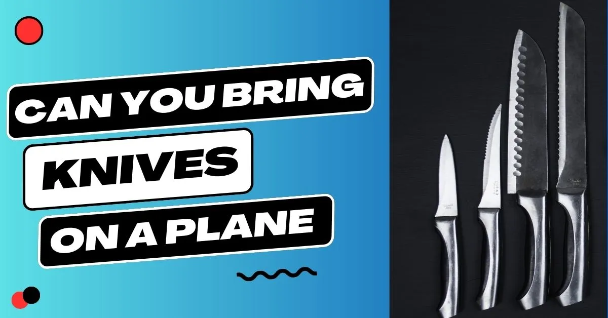 ¿Puedes llevar cuchillos en un avión?