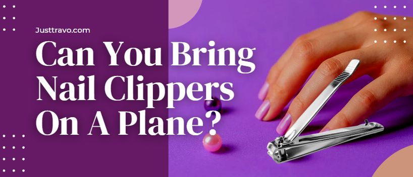 ¿Puedes llevar cortaúñas en un avión?