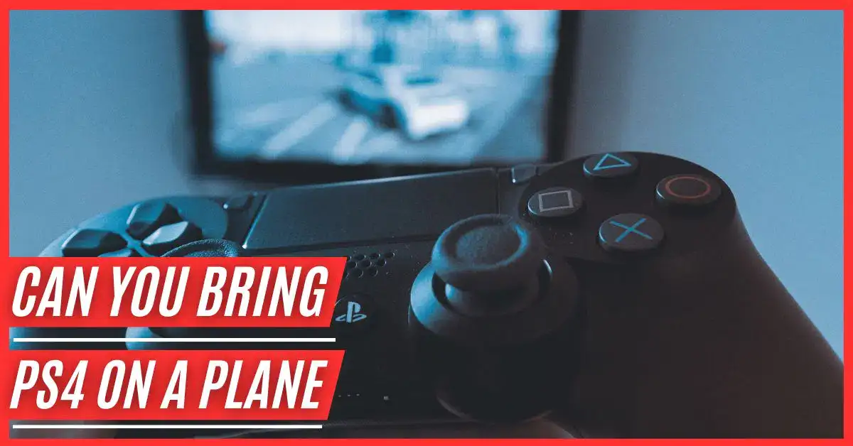 ¿Se puede llevar una PS4 en un avión?