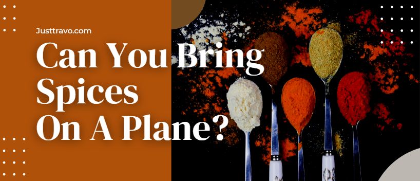 ¿Puedes llevar especias en un avión? Viaja con especias