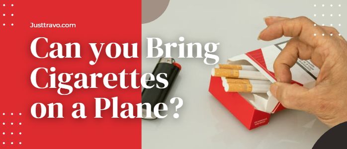 ¿Se pueden llevar cigarrillos en un avión?