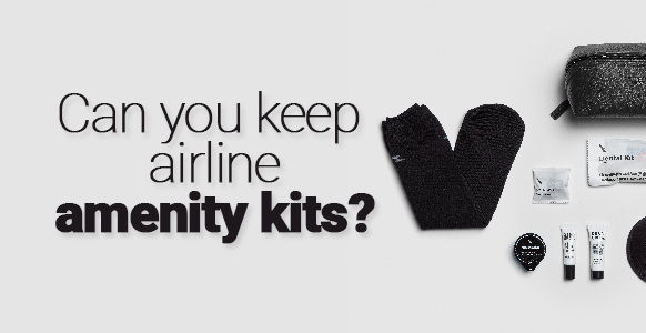 ¿Puedes quedarte con los kits de artículos de tocador de la aerolínea?