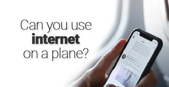 ¿Puedes usar Internet en un avión? ( Y cómo )