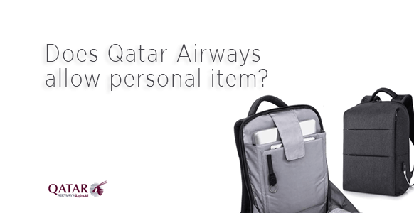 ¿Qatar Airways permite artículos personales?