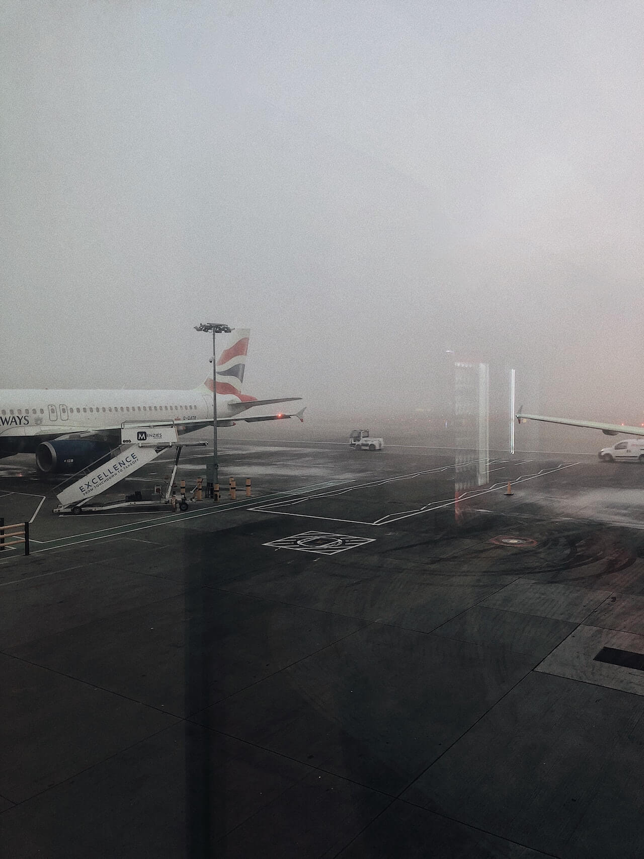La influencia de la lluvia en los retrasos de los vuelos