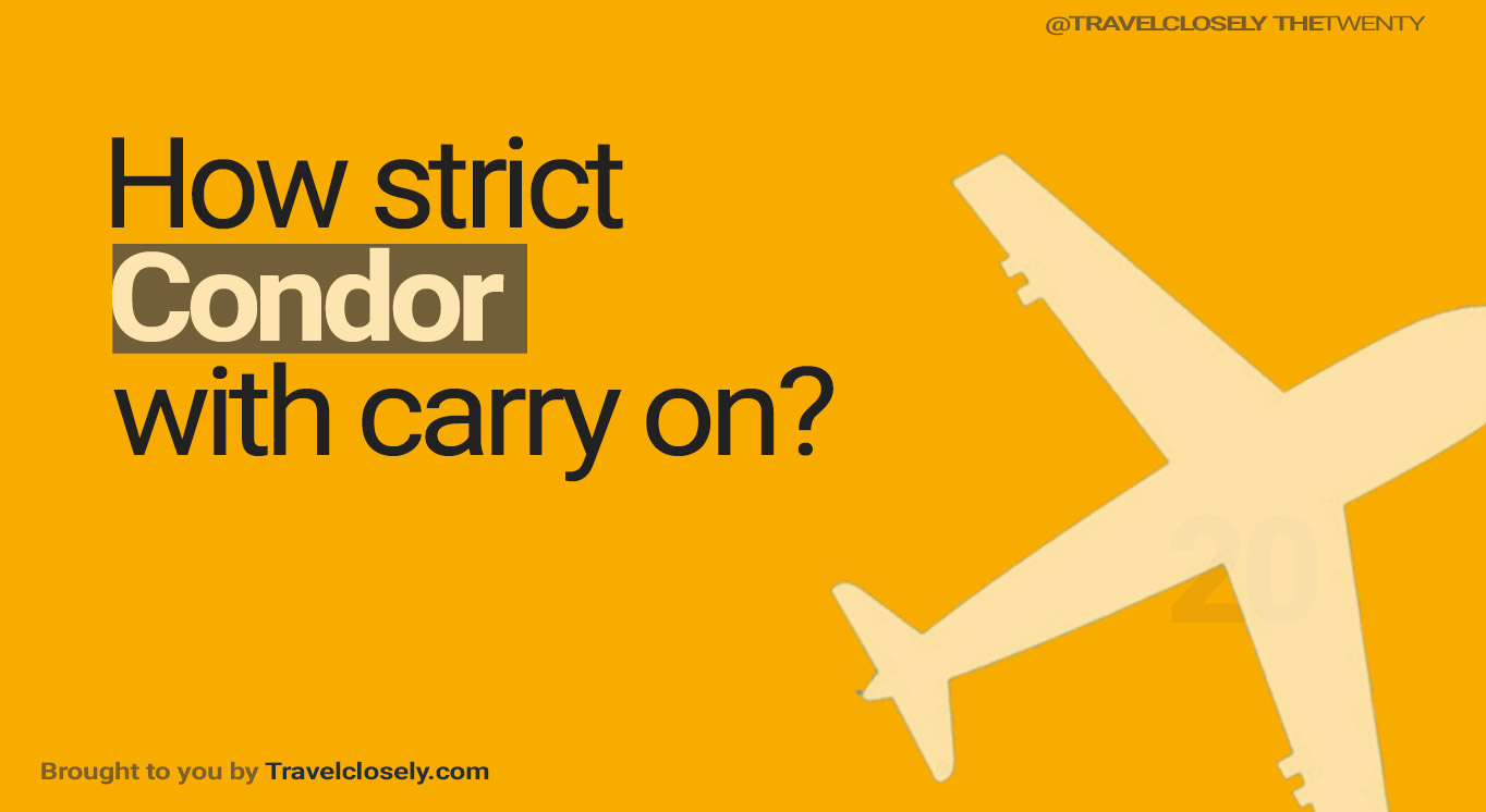 ¿Qué tan estricto es Condor con el equipaje de mano?