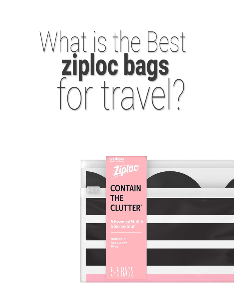 Las 05 mejores bolsas de viaje Ziploc en 2024