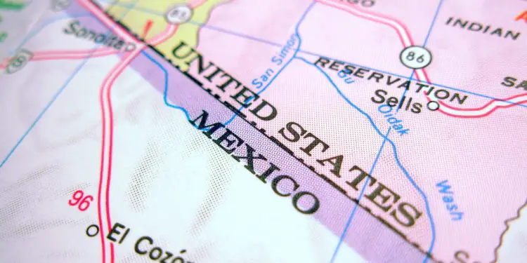 Los pasos fronterizos mexicanos más cercanos a Houston