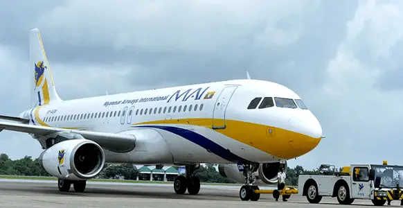 ¿Cuál es la franquicia de equipaje para las aerolíneas de Myanmar?