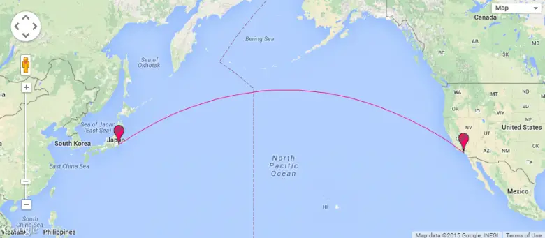 Ruta de vuelo de Lax a Tokio: comprensión de la ruta a través del Pacífico